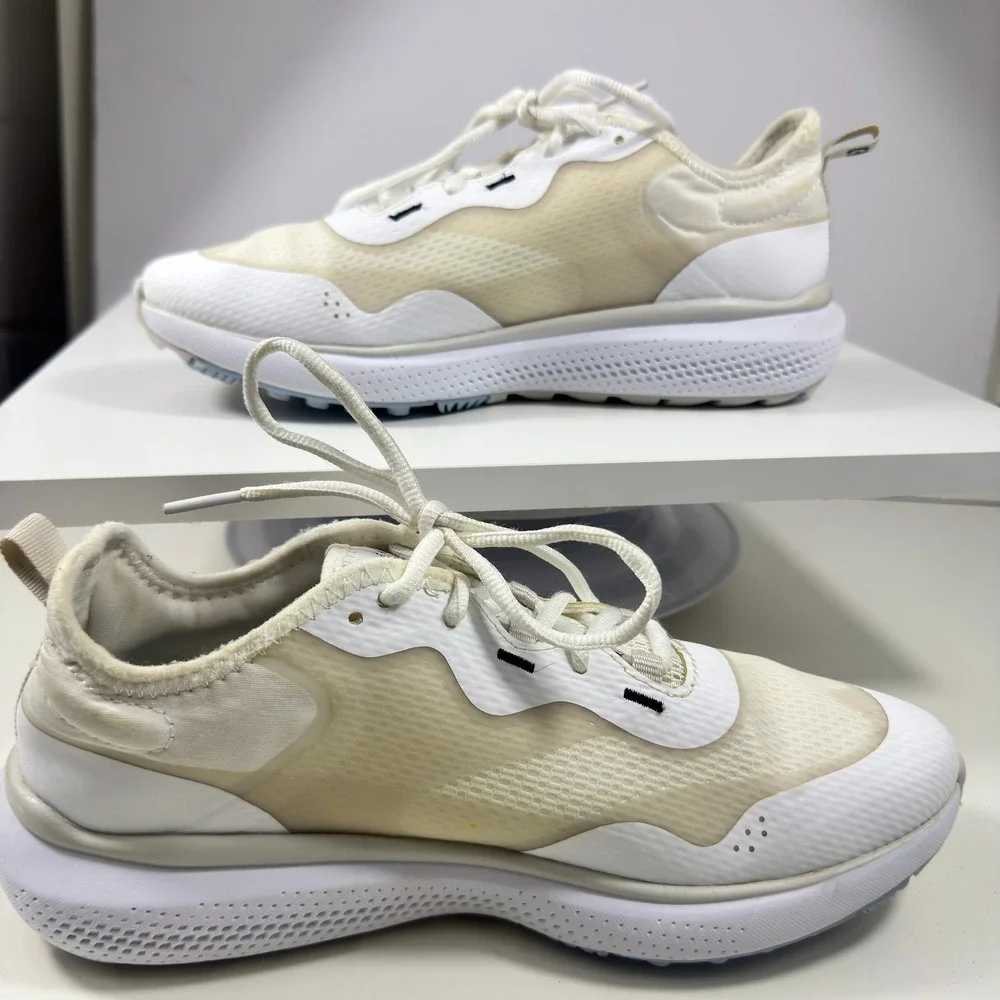 Cole Haan Zerogrand Golf Shoes Womens 8B White Water Resistant W26781